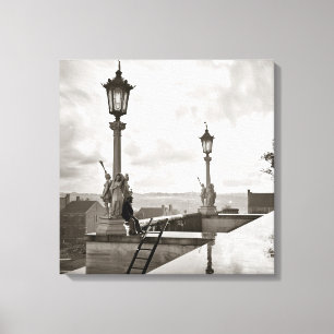 State Capitol at Nashville, 1864 Canvas Print