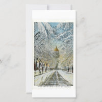 State Capitol in Winter, Denver, Colorado