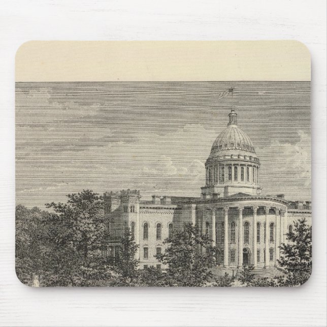 State Capitol, Madison, Wis Mouse Pad (Front)