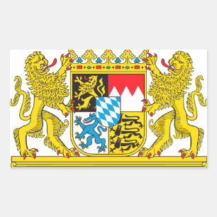 state coat of arms Bayer Sticker