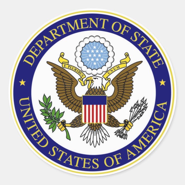 State Department Sticker (Front)