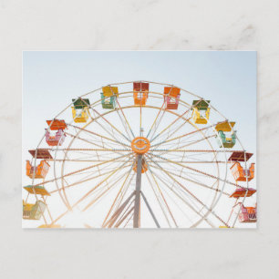 State Fair Ferris Wheel Postcard