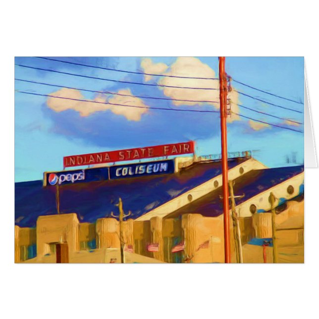 State Fairgrounds, Coliseum, Indianapolis, IN (Front Horizontal)