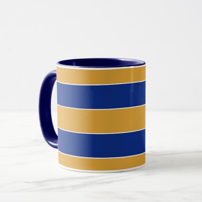 State Flag Colours of Massachusetts Mug (Front Left)