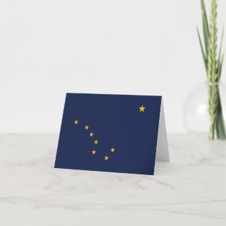 State flag of Alaska Card