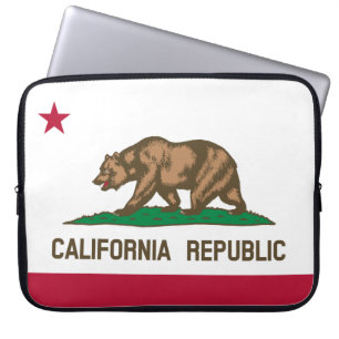 State Flag of California Laptop Sleeve