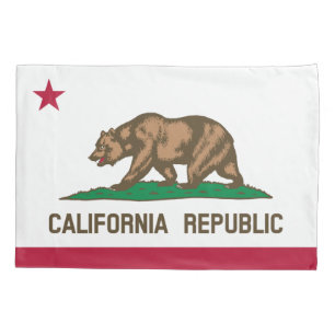 State Flag of California Pillowcase