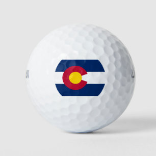 State Flag of Colorado Golf Balls