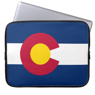 State Flag of Colorado Laptop Sleeve