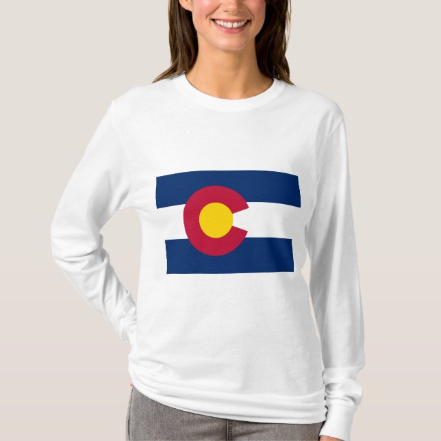 State Flag of Colorado T-Shirt (Front)
