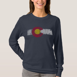 State Flag of Colourful Colorado T-Shirt