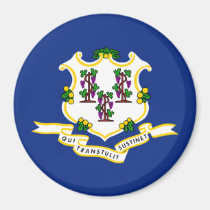 State Flag of Connecticut Magnet