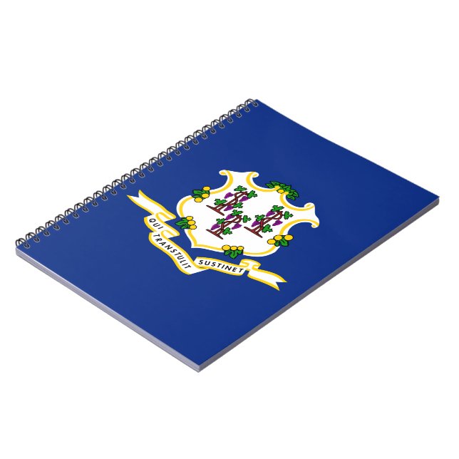 State Flag of Connecticut Notebook (Left Side)