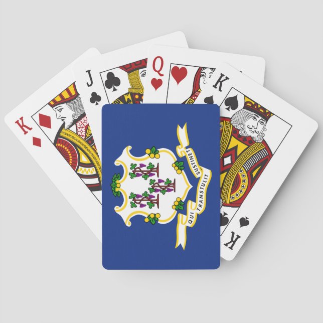 State Flag of Connecticut Playing Cards (Back)