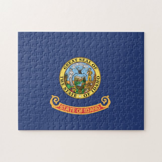 State Flag of Idaho, USA Jigsaw Puzzle (Horizontal)