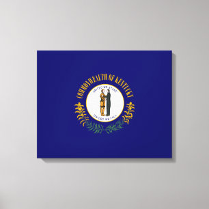 State Flag of Kentucky Canvas Print