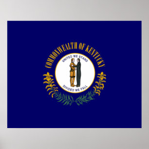 State Flag of Kentucky Poster