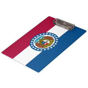State Flag of Missouri Clipboard