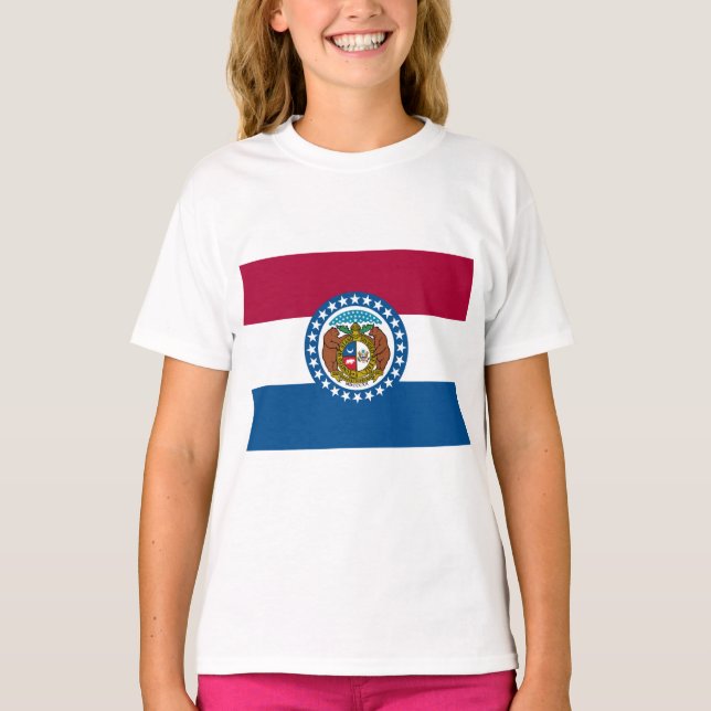 State Flag of Missouri T-Shirt (Front)