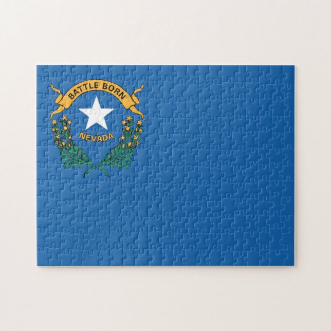 State Flag of Nevada, USA Jigsaw Puzzle (Horizontal)