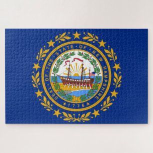 State Flag of New Hampshire Jigsaw Puzzle