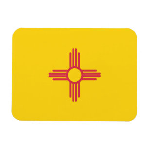 State Flag of New Mexico, USA Magnet