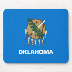 State Flag of Oklahoma Mouse Pad