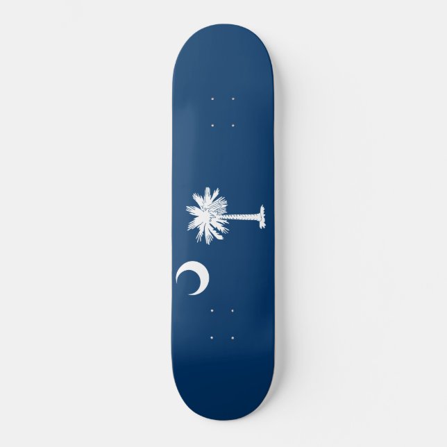 State Flag of South Carolina Skateboard (Front)