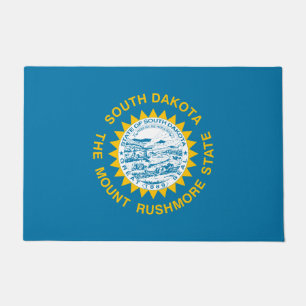 State Flag of South Dakota Doormat
