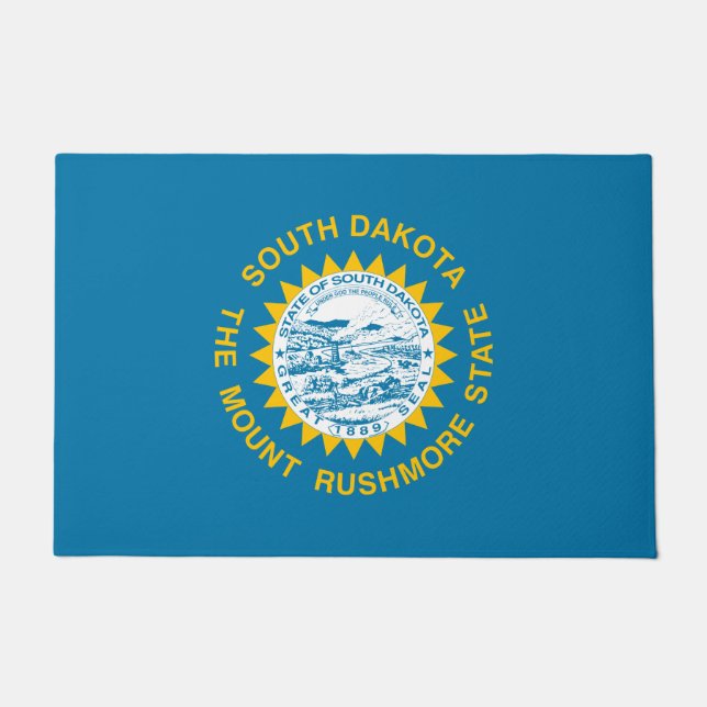 State Flag of South Dakota Doormat (Front)