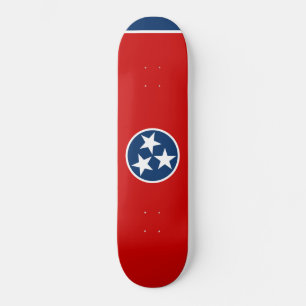 State Flag of Tennessee Skateboard