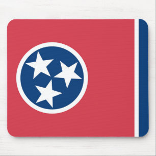 State Flag of Tennessee, USA Mouse Pad
