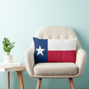 State Flag of Texas Lumbar Pillow