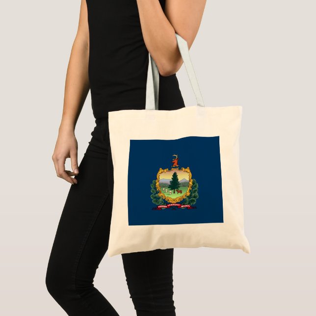 State Flag of Vermont Tote Bag (Front (Product))