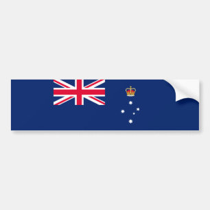 State Flag of Victoria (Australia) Bumper Sticker