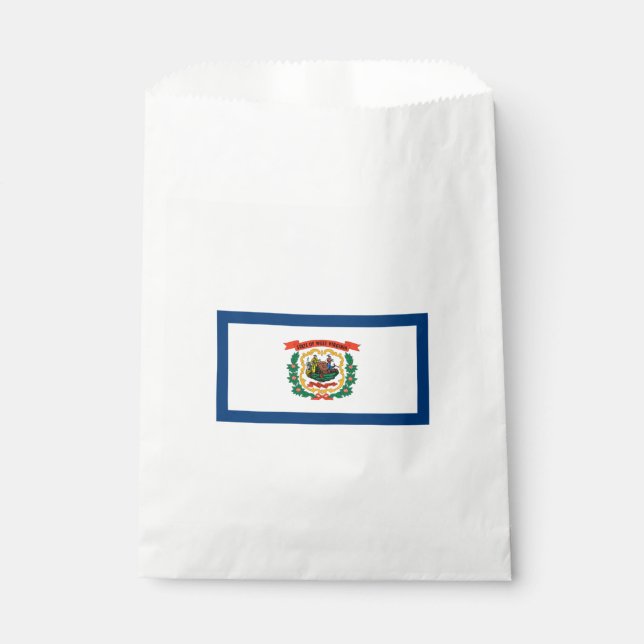 State Flag of West Virginia Favour Bag (Front)