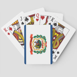 State Flag of West Virginia Playing Cards