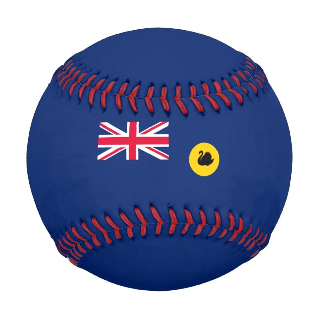 State Flag of Western Australia Baseball (Front)