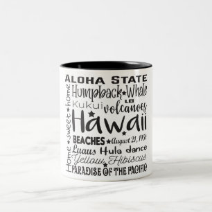 State/Hawaii Two-Tone Coffee Mug