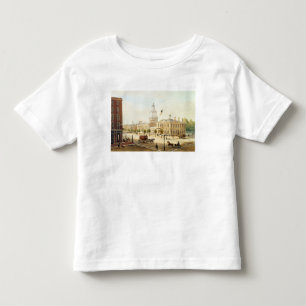 State House, Philadelphia, engraved by Deroy Toddler T-shirt