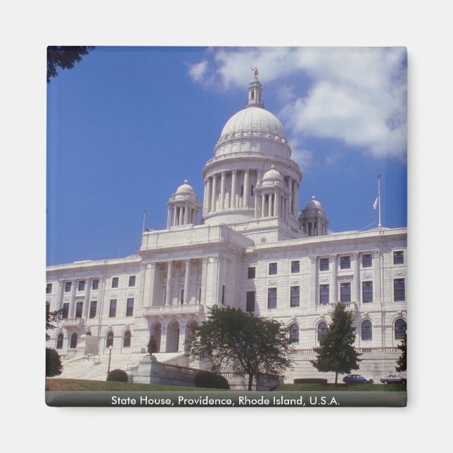 State House, Providence, Rhode Island, U.S.A. Magnet (Front)