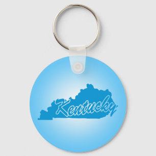 State Kentucky Keychain
