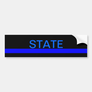 State LEO bumper sticker