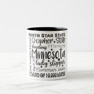 State/Minnesota Two-Tone Coffee Mug
