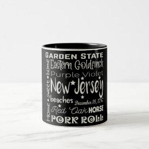 State/New Jersey Two-Tone Coffee Mug