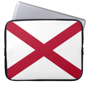State of Alabama Flag Laptop Sleeve