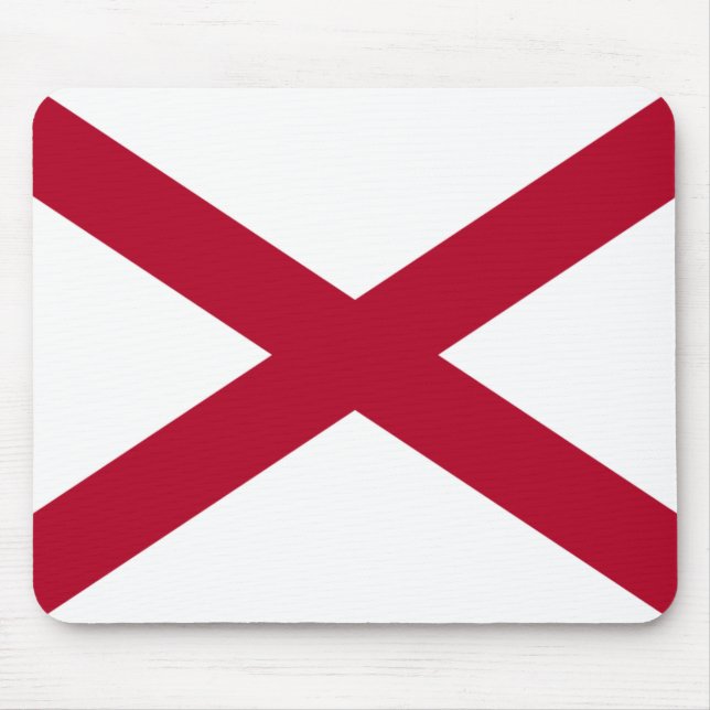 State of Alabama Flag Mouse Pad (Front)