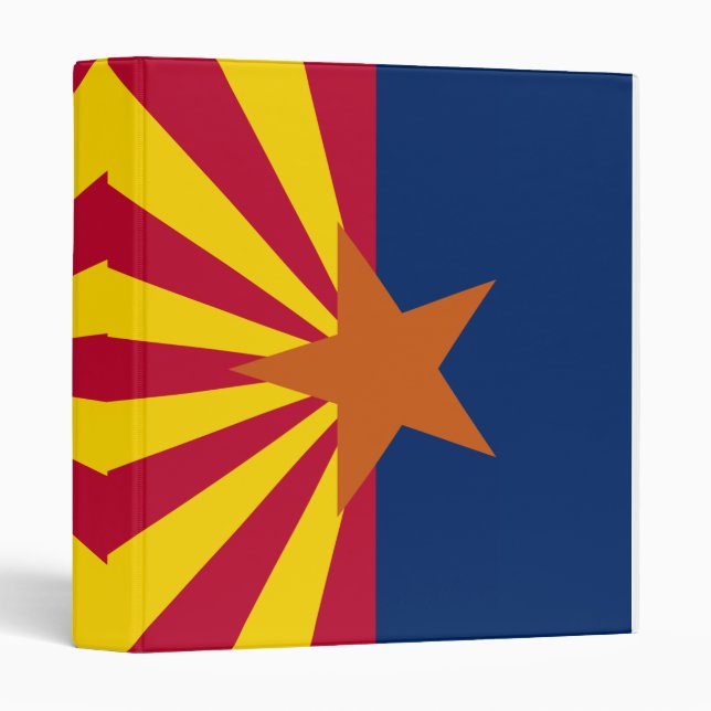  State of Arizona Flag Binder (Front/Spine)