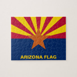  State of Arizona Flag Jigsaw Puzzle