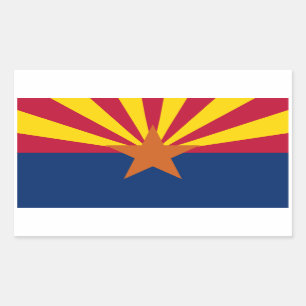  State of Arizona Flag Sticker